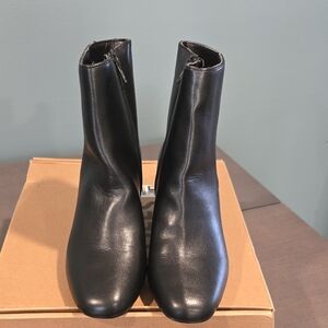 LOFT Black Ankle Booties